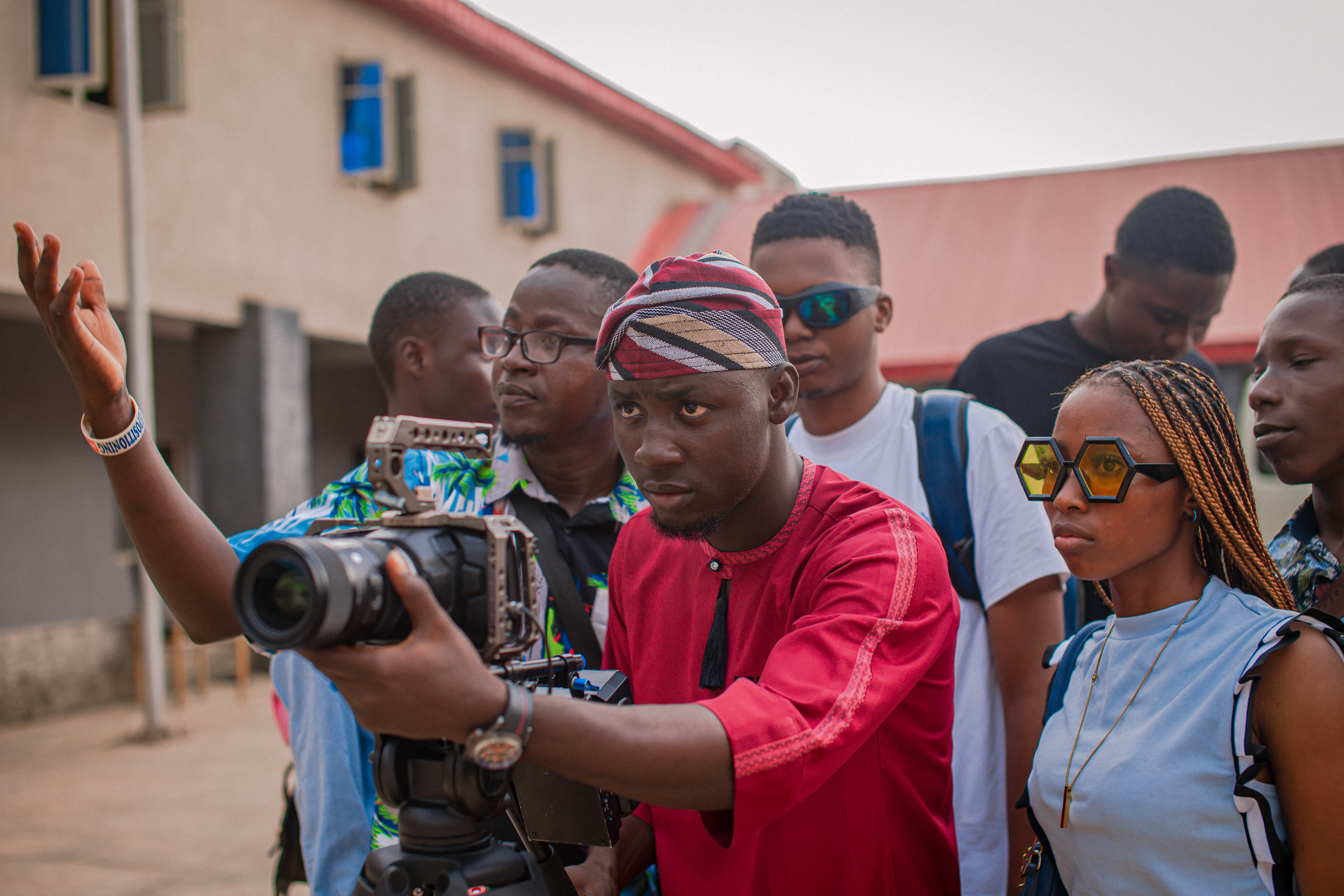 Close-up of blood donation process